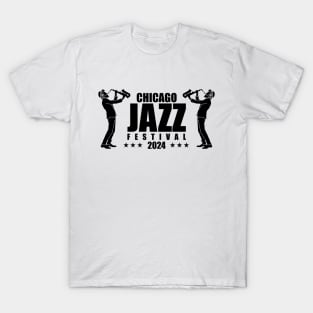 Chicago Jazz Festival 2024 T-Shirt